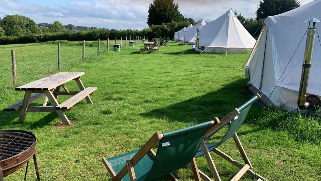 Home Farm Radnage Glamping Bell Tent 2, With Log Burner And Fire Pit Exterior photo